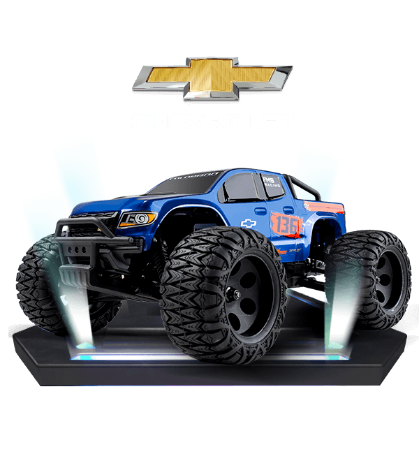 FMS 1:24 FMT24 Chevrolet Colorado Monster Truck RTR