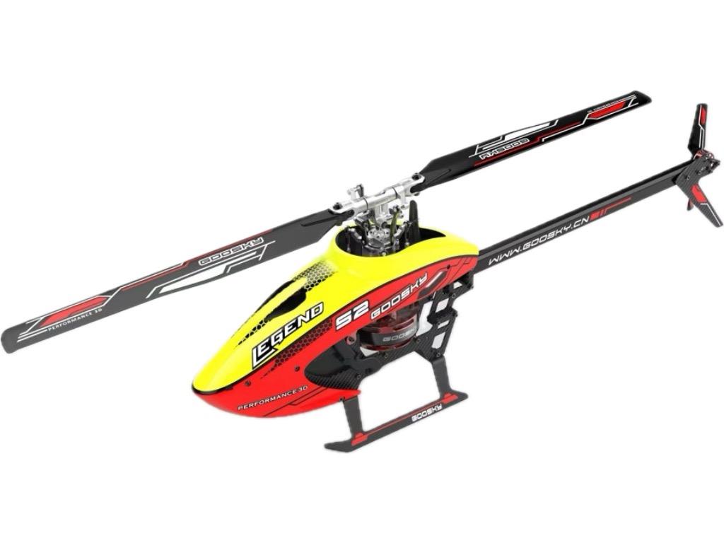 Goosky S2 Rot/Gelb Hubschrauber RTF Modus 2