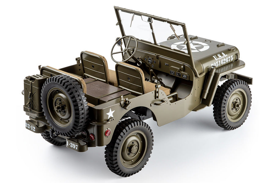 ROC HOBBY 1941 MB Scaler 1:6 4WD Crawler RTR 2,4GHz, mit Beleuchtung