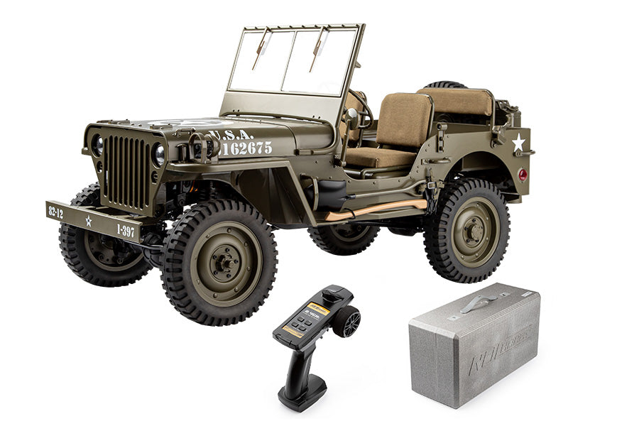 ROC HOBBY 1941 MB Scaler 1:6 4WD Crawler RTR 2,4GHz, mit Beleuchtung