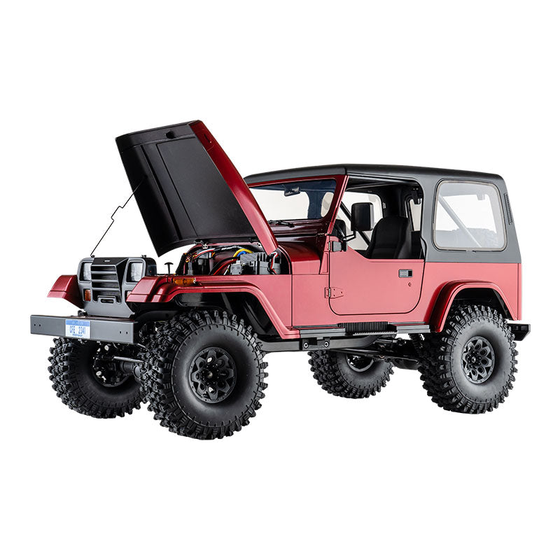 ROCHOBBY 1:10 Mashigan RC Rock Crawler RS Rot 4WD