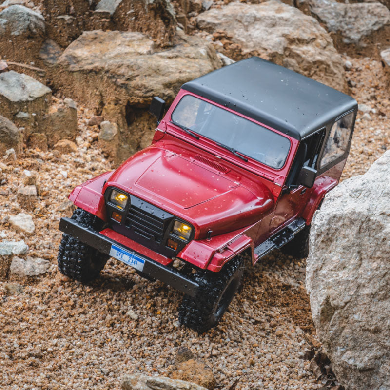 ROCHOBBY 1:10 Mashigan RC Rock Crawler RS Rot 4WD